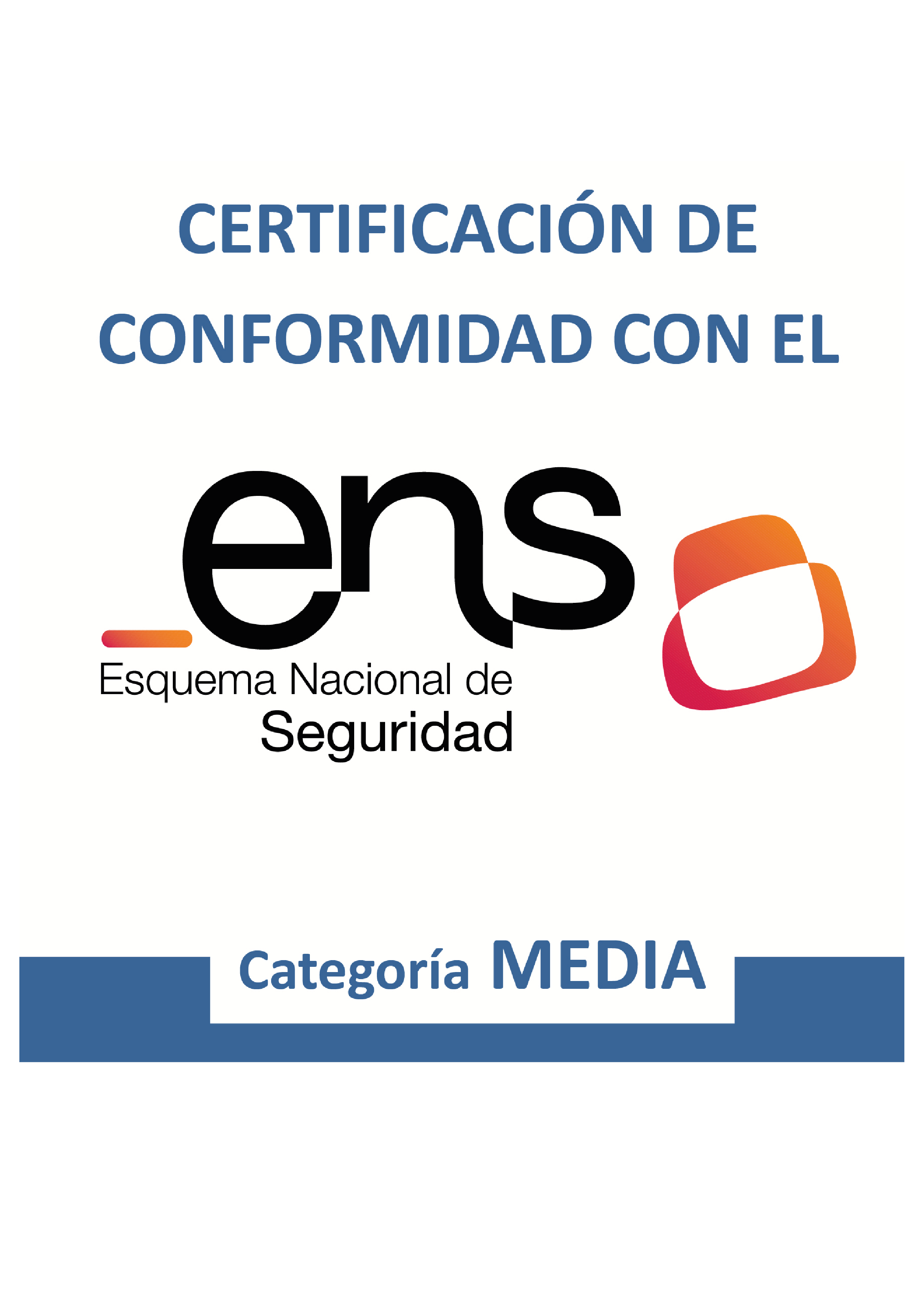 Esquema Nacional de Seguridad - Categoría Media